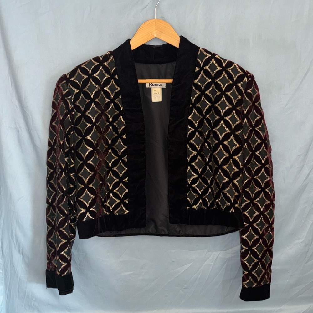 Vintage Patra mid crop jacket